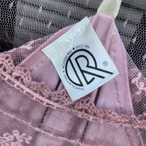 Fashion Apparel 🐾 NWT Pink Longsleeve Blouse Size Small / Medium - Picture 3 of 10